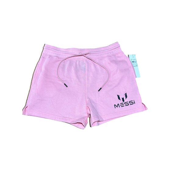 Nwt Soccer Miami Messi Pink Athletic Shorts with Pockets Size S - Picture 1 of 8
